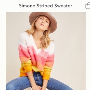 Anthropologie cozy Simone sweater